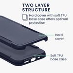 Husa Kwmobile pentru Apple iPhone 13 Pro, Silicon, Albastru, 59199.17 fotografia produsului View 2 S
