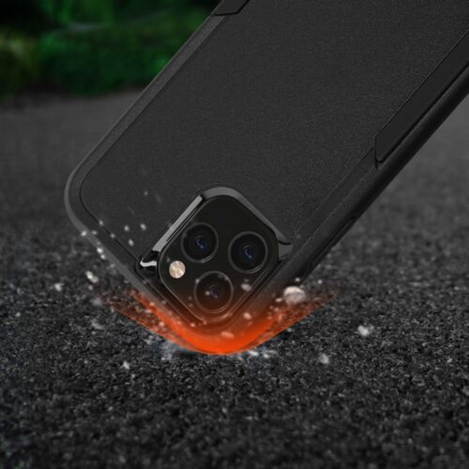 Husa Kwmobile pentru Apple iPhone 12/iPhone 12 Pro, Silicon, Negru, 59196.01 fotografia produsului View 9 L