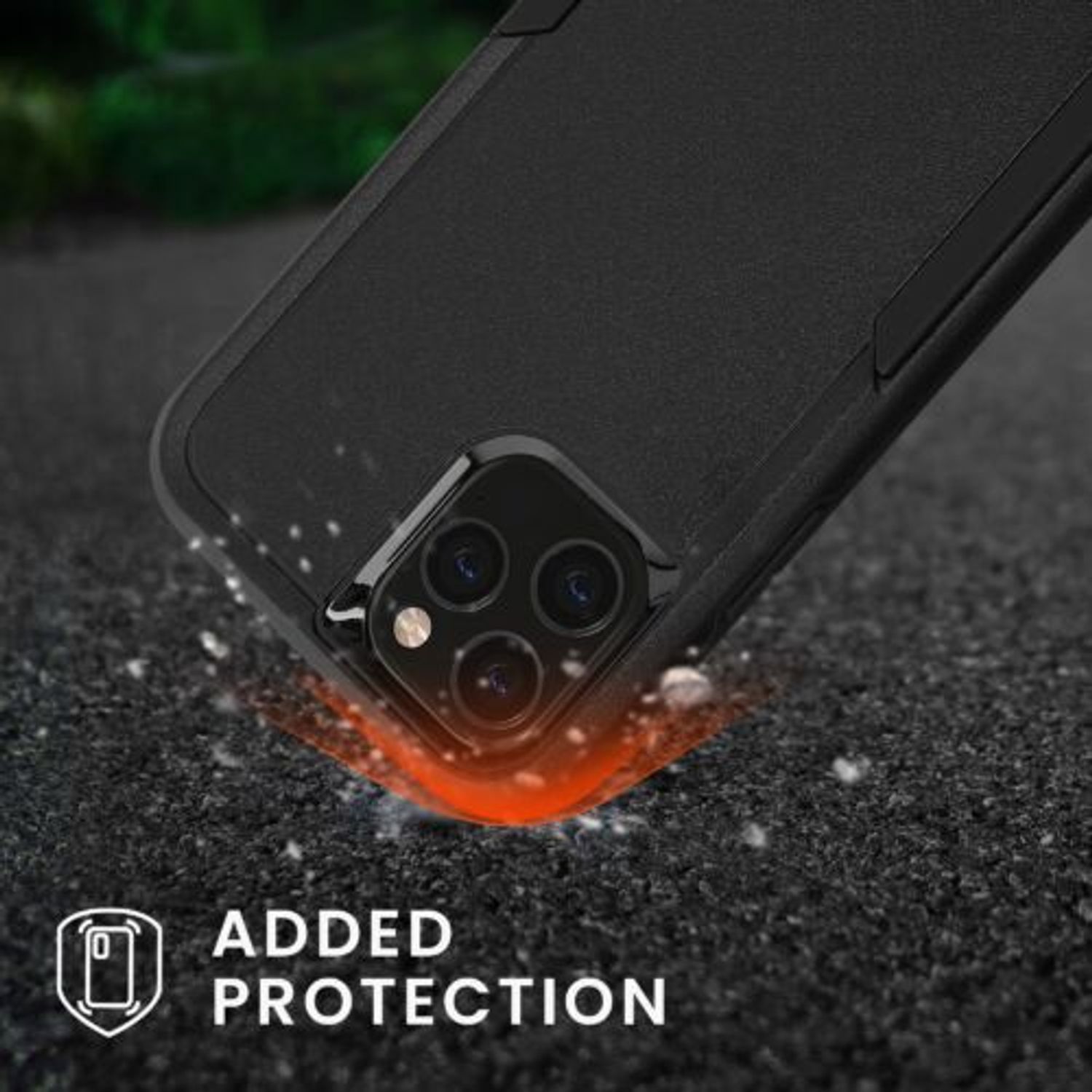 Husa Kwmobile pentru Apple iPhone 12/iPhone 12 Pro, Silicon, Negru, 59196.01 fotografia produsului View 3 L