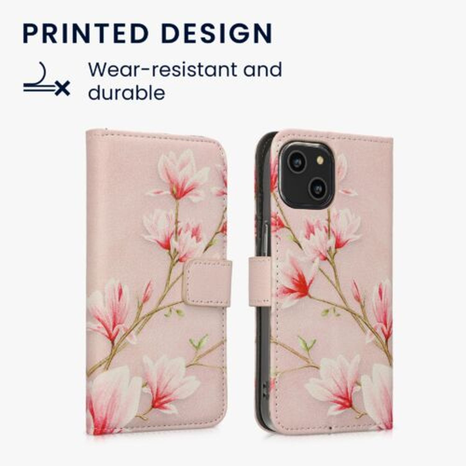 Husa Kwmobile pentru Apple iPhone 14, Piele ecologica, Multicolor, 59208.02 fotografia produsului View 2 L