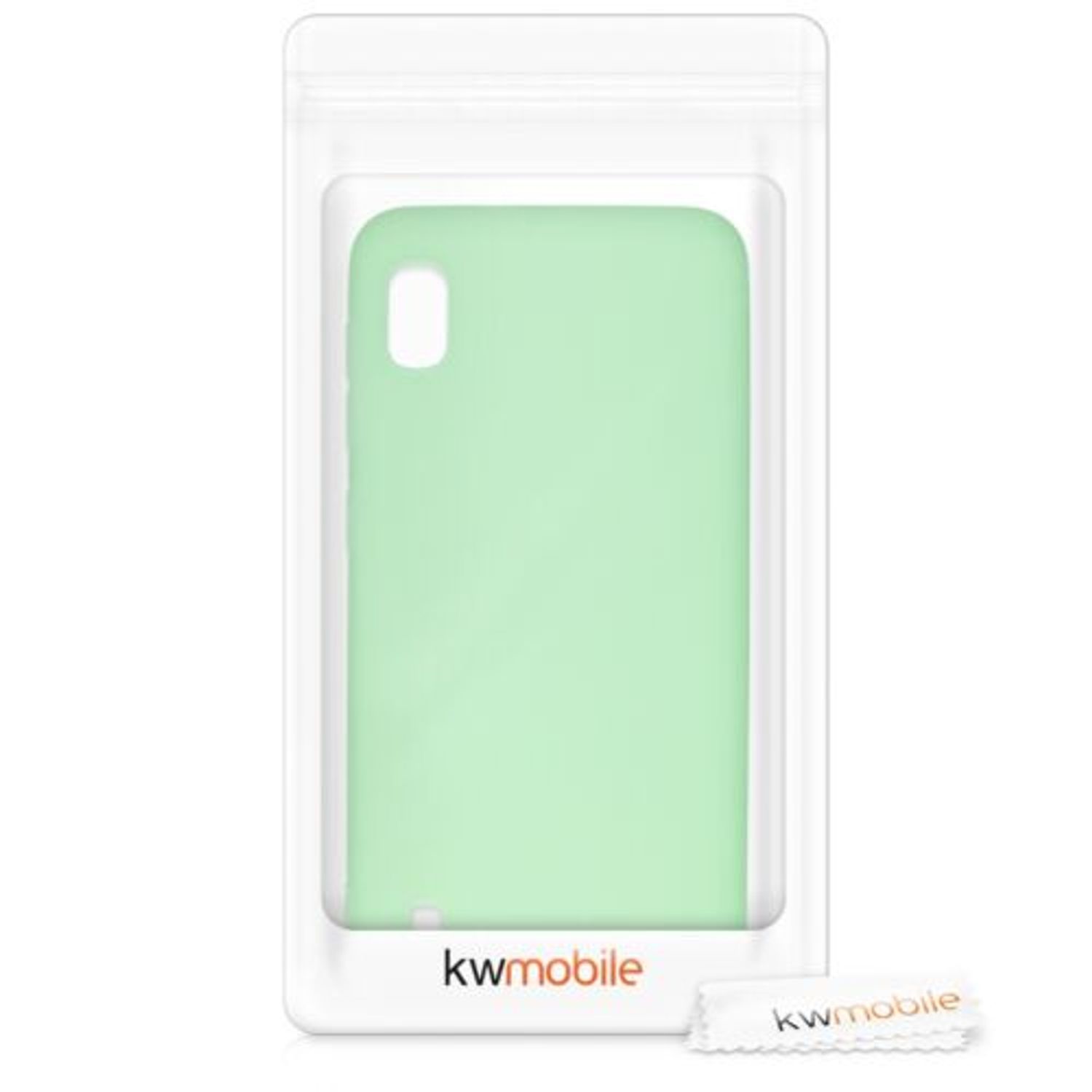 Husa pentru Samsung Galaxy A10, Silicon, Verde, 49814.50 fotografia produsului View 7 L