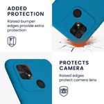 Husa Kwmobile pentru Xiaomi Redmi 10C, Silicon, Albastru, 59231.224 fotografia produsului View 4 S