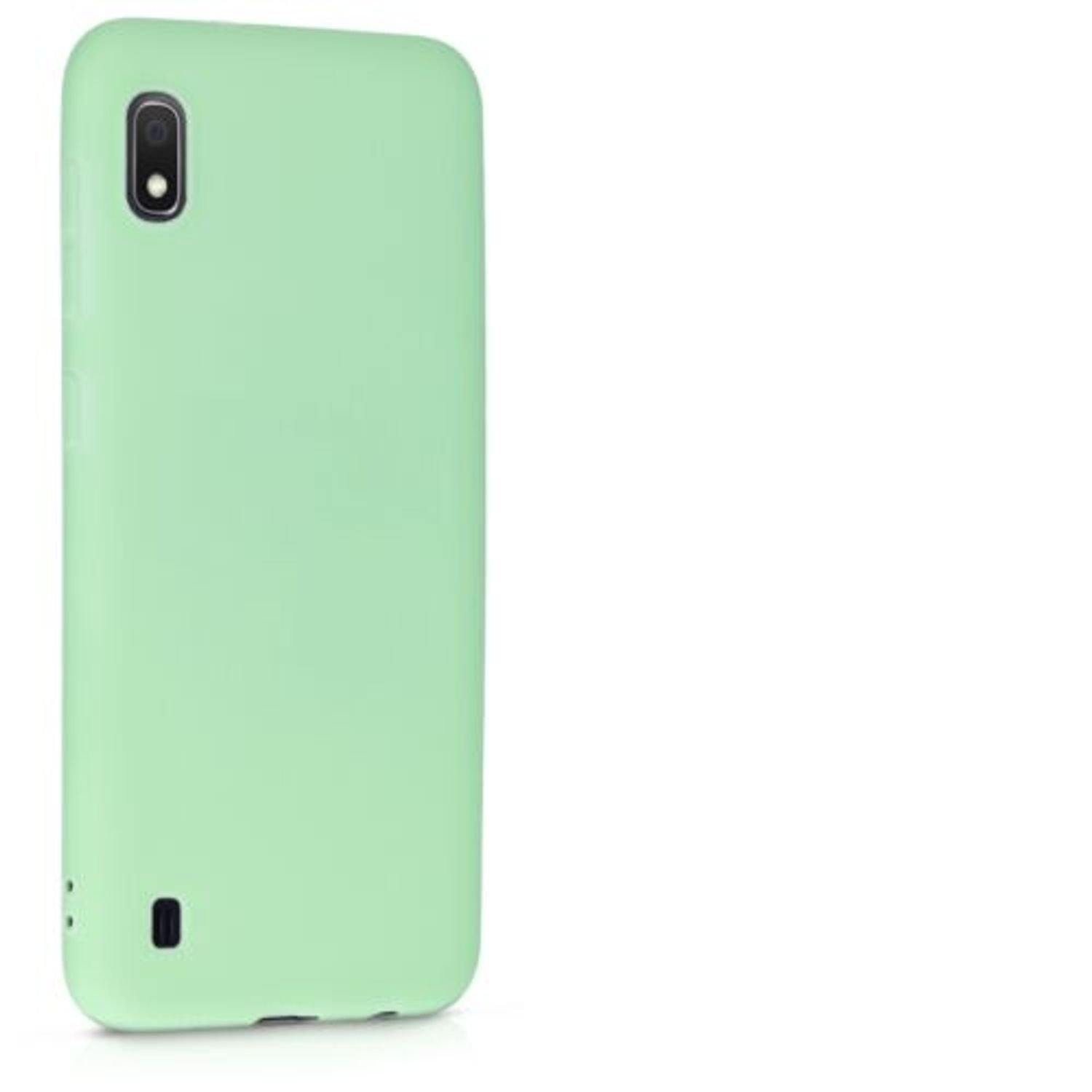 Husa pentru Samsung Galaxy A10, Silicon, Verde, 49814.50 fotografia produsului View 8 L
