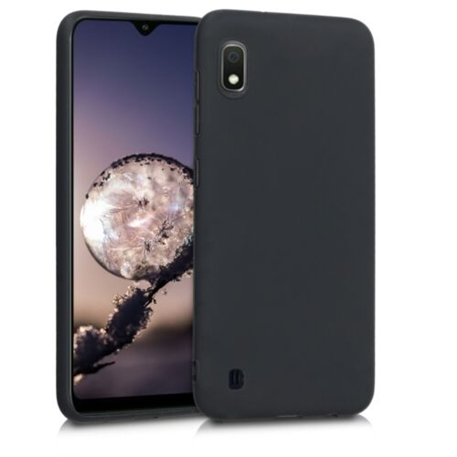 Husa pentru Samsung Galaxy A10, Silicon, Negru, 49814.47 fotografia produsului