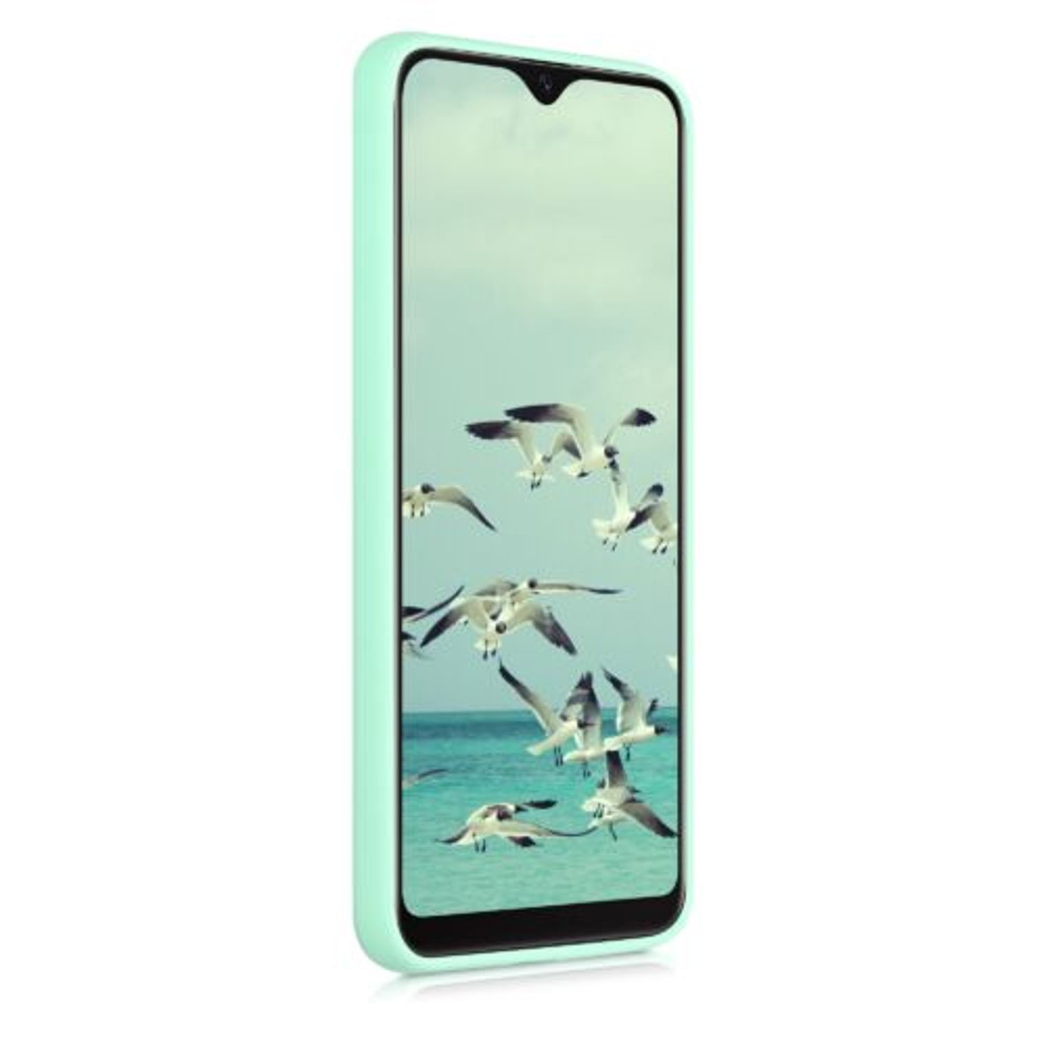 Husa pentru Samsung Galaxy A10e, Silicon, Verde, 51657.50 fotografia produsului View 7 L