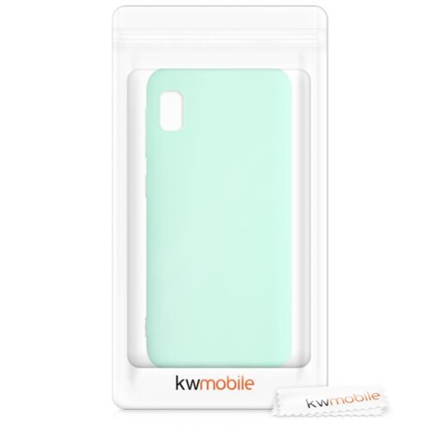 Husa pentru Samsung Galaxy A10e, Silicon, Verde, 51657.50 fotografia produsului View 4 L