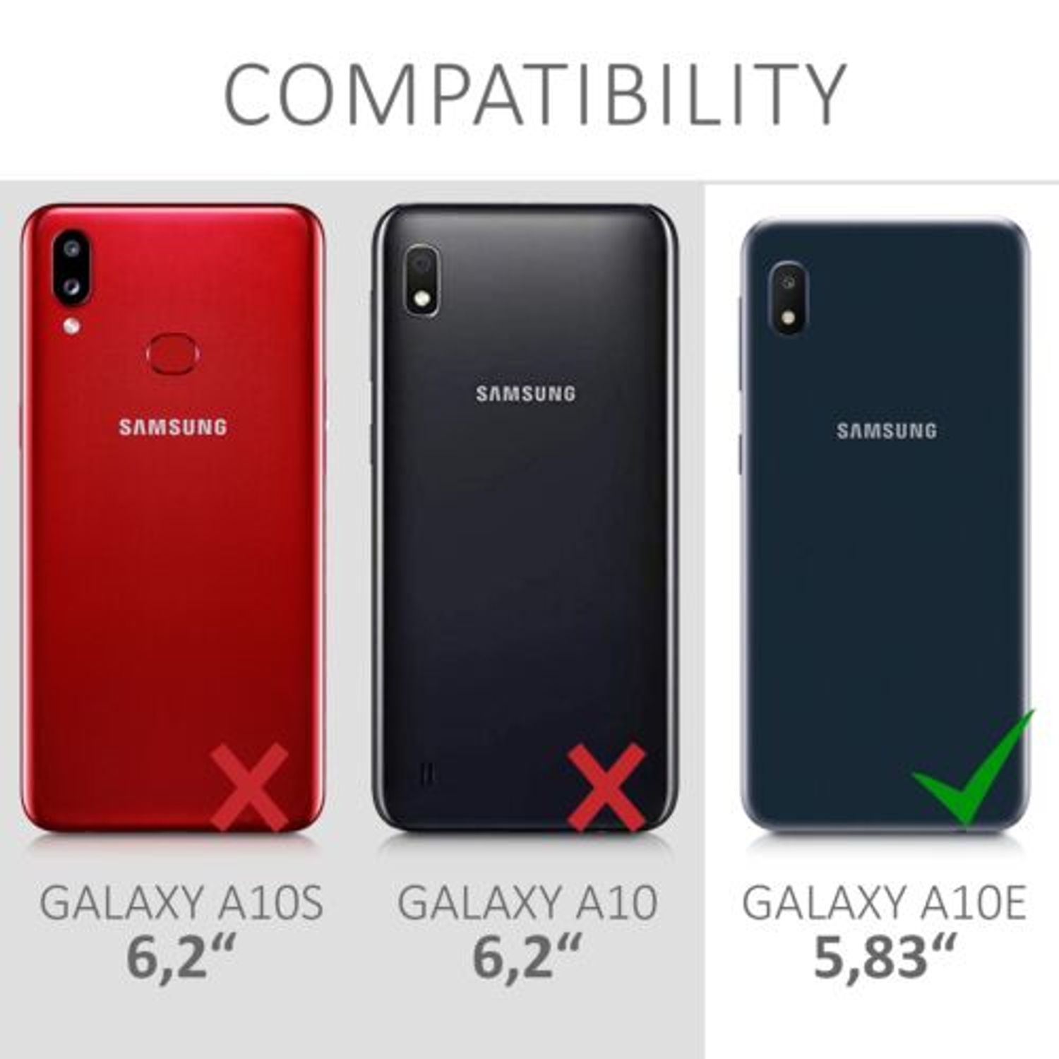 Husa pentru Samsung Galaxy A10e, Silicon, Verde, 51657.50 fotografia produsului View 5 L