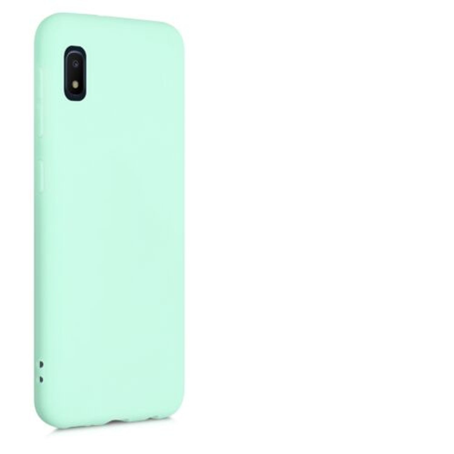 Husa pentru Samsung Galaxy A10e, Silicon, Verde, 51657.50 fotografia produsului View 6 L