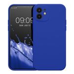 Husa Kwmobile pentru Apple iPhone 12/iPhone 12 Pro, Silicon, Albastru, 59351.134 fotografia produsului