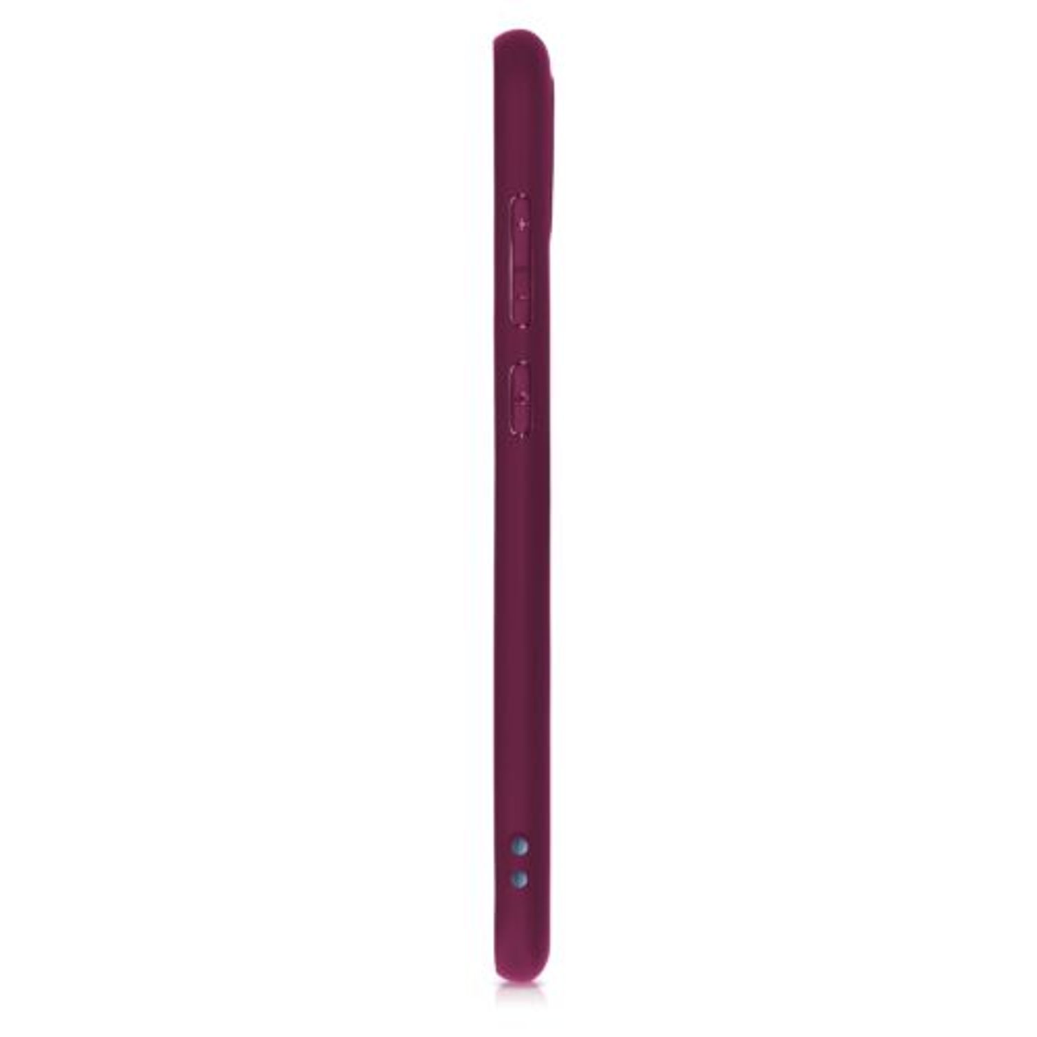 Husa pentru Samsung Galaxy A11, Silicon, Violet, 52169.187 fotografia produsului View 5 L