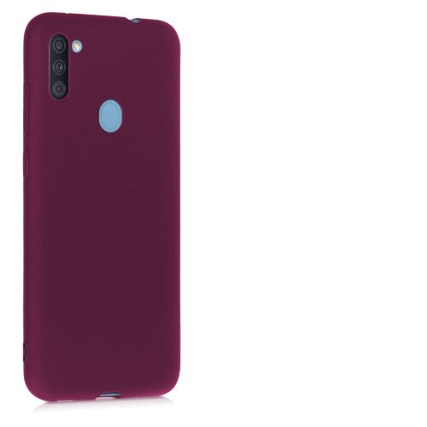Husa pentru Samsung Galaxy A11, Silicon, Violet, 52169.187 fotografia produsului View 8 L