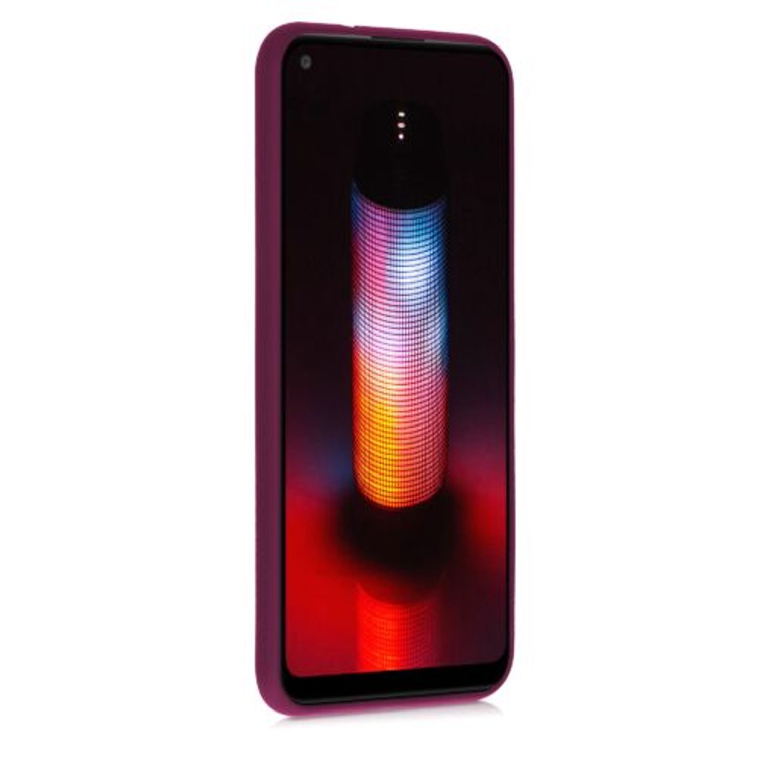 Husa pentru Samsung Galaxy A11, Silicon, Violet, 52169.187 fotografia produsului View 3 L