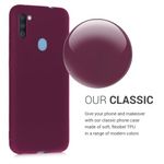 Husa pentru Samsung Galaxy A11, Silicon, Violet, 52169.187 fotografia produsului View 4 S
