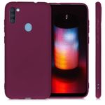 Husa pentru Samsung Galaxy A11, Silicon, Violet, 52169.187 fotografia produsului View 2 S