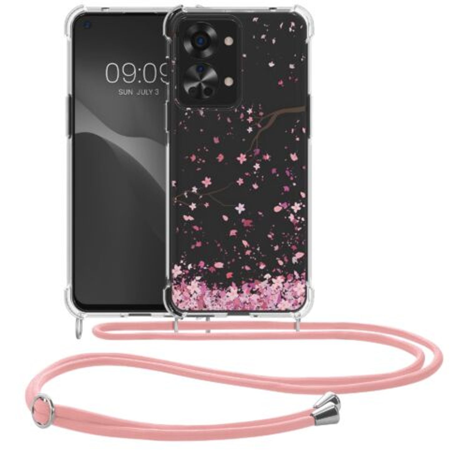 Husa Kwmobile pentru OnePlus Nord 2T, Silicon, Multicolor, 59565.03 fotografia produsului