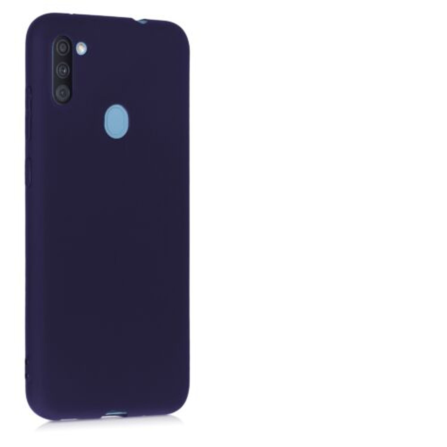 Husa pentru Samsung Galaxy A11, Silicon, Albastru, 52169.182 fotografia produsului View 8 L