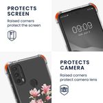Husa Kwmobile pentru Motorola Moto E40, Silicon, Multicolor, 58815.03 fotografia produsului View 3 S