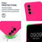 Husa Kwmobile pentru Realme GT Master Edition, Silicon, Roz, 58698.77 fotografia produsului View 3 S
