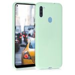Husa pentru Samsung Galaxy A11, Silicon, Verde, 52169.50 fotografia produsului