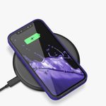Husa Kwmobile pentru Apple iPhone 12/iPhone 12 Pro, Silicon, Albastru, 52641.234 fotografia produsului View 10 S