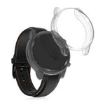 Set 2 huse pentru Ticwatch Pro 3/Pro 3 Lite, Silicon, Transparent, 54524.01 fotografia produsului View 2 S
