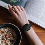 Set 2 huse pentru Fitbit Versa 3/Sense, Silicon, Negru, 53390.02 fotografia produsului View 3 S
