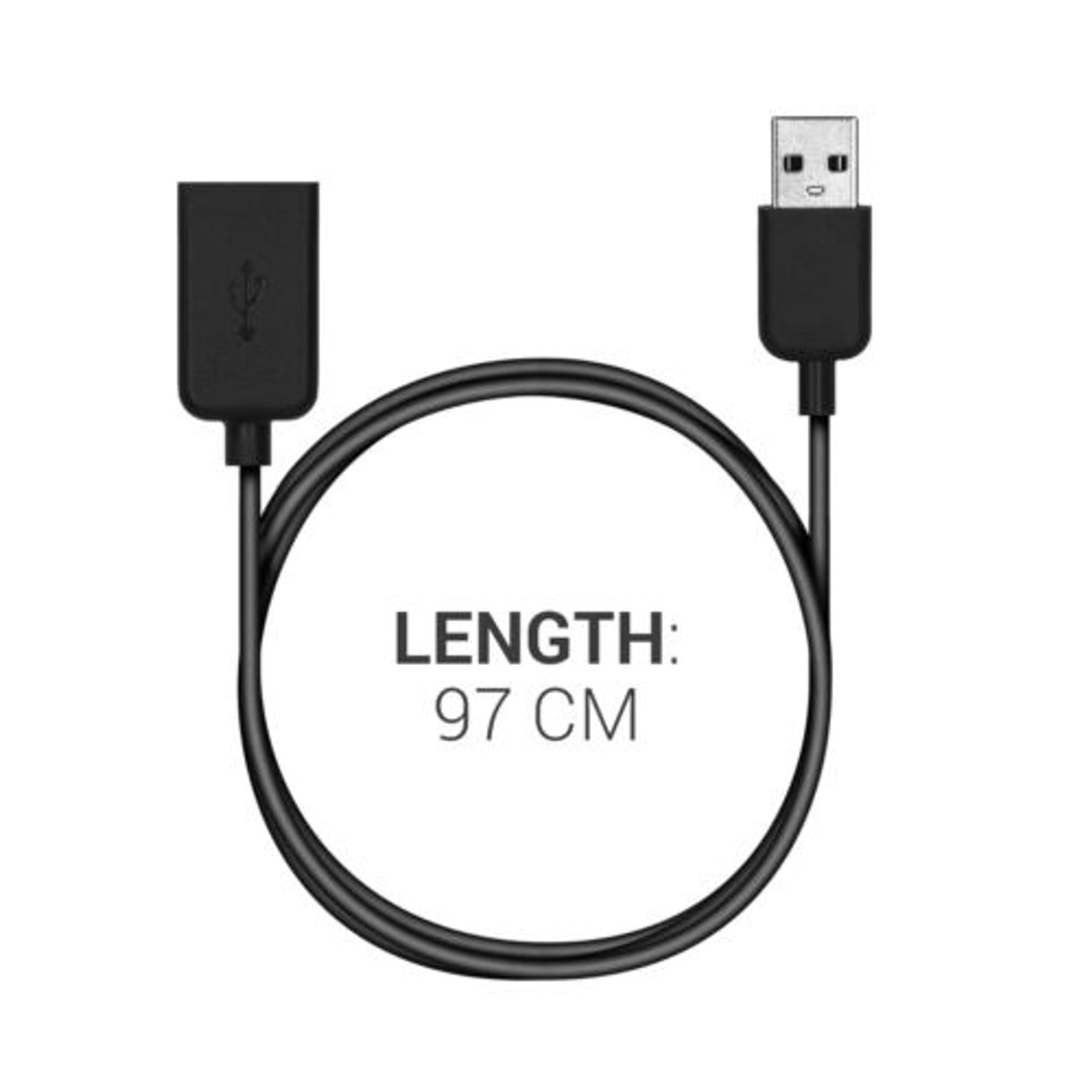 Cablu de incarcare USB pentru Polar M200, Negru, 43377.01 fotografia produsului View 3 L