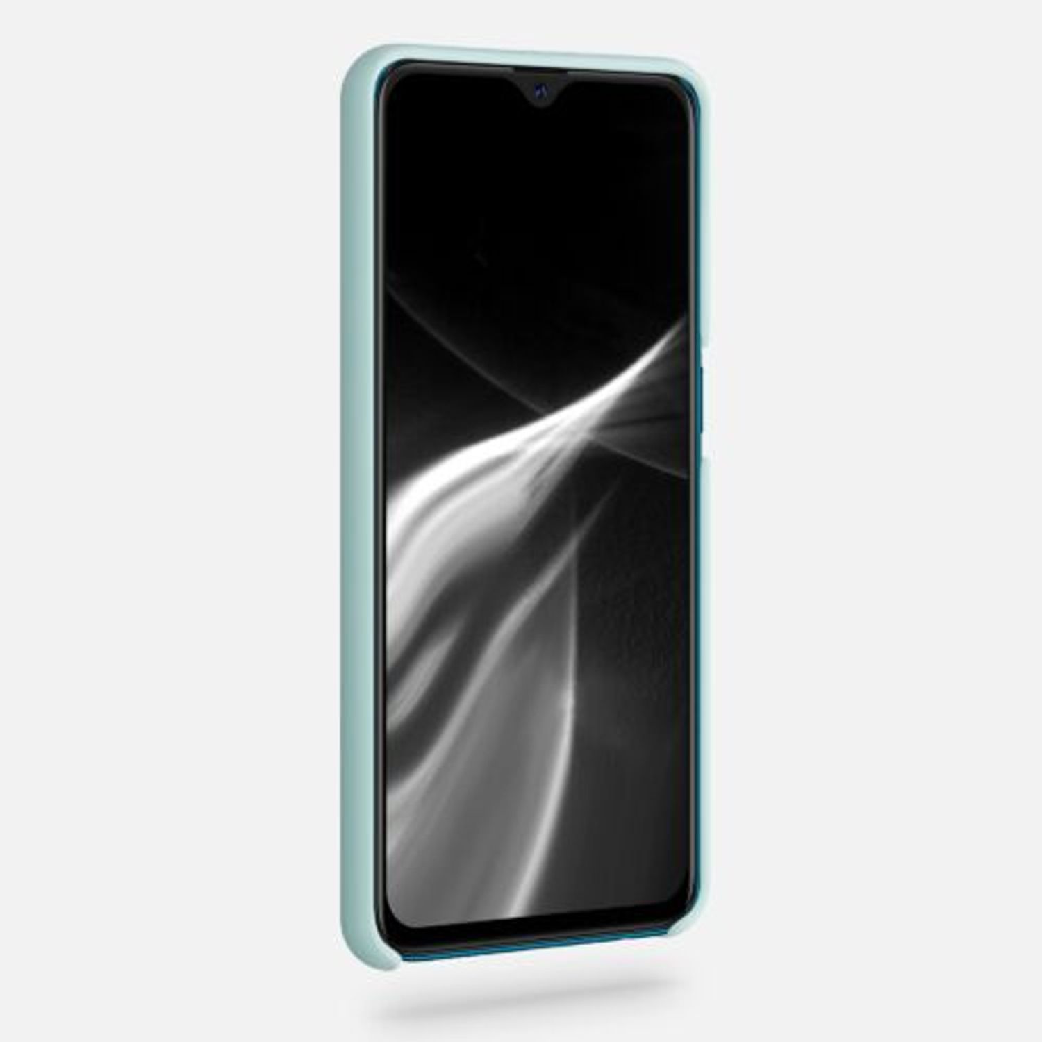 Husa pentru Samsung Galaxy A12, Silicon, Verde, 54442.200 fotografia produsului View 3 L