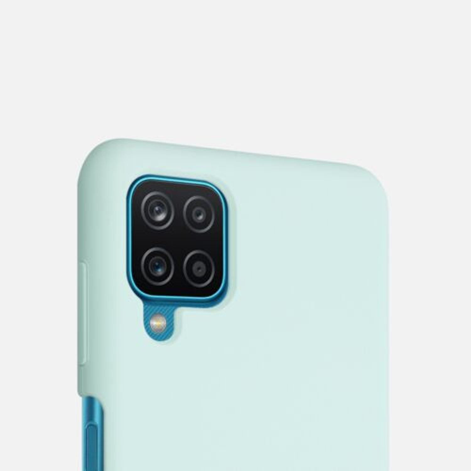 Husa pentru Samsung Galaxy A12, Silicon, Verde, 54442.200 fotografia produsului View 8 L