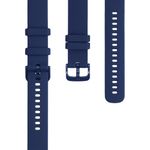 Set 2 Curele pentru Garmin Venu 2S, Kwmobile, Silicon, Negru/Albastru, 55152.01 fotografia produsului View 6 S