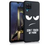 Husa pentru Samsung Galaxy A12, Silicon, Negru, 54050.01 fotografia produsului