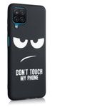 Husa pentru Samsung Galaxy A12, Silicon, Negru, 54050.01 fotografia produsului View 7 S