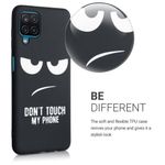 Husa pentru Samsung Galaxy A12, Silicon, Negru, 54050.01 fotografia produsului View 6 S