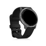 Set 2 Curele pentru Garmin Venu 2S, Kwmobile, Silicon, Negru/Albastru, 55152.01 fotografia produsului View 3 S
