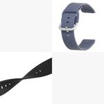 Set 2 curele pentru Willful Smartwatch/Fitnesstracker, Kwmobile, Negru/Gri, Silicon, 56230.02 fotografia produsului View 9 S