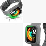 Curea pentru Xiaomi POCO Watch, Kwmobile, Gri, Silicon, 58920.22 fotografia produsului View 11 S