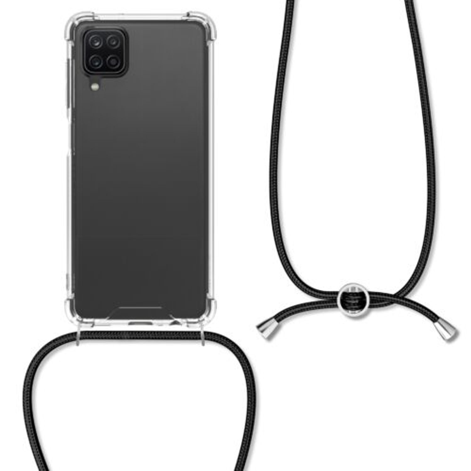 Husa pentru Samsung Galaxy A12, Silicon, Transparent, 54453.01 fotografia produsului View 2 L
