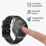 Set 2 huse pentru Xiaomi Watch S1, Kwmobile, Transparent, Plastic, 57779.02 fotografia produsului View 4 S