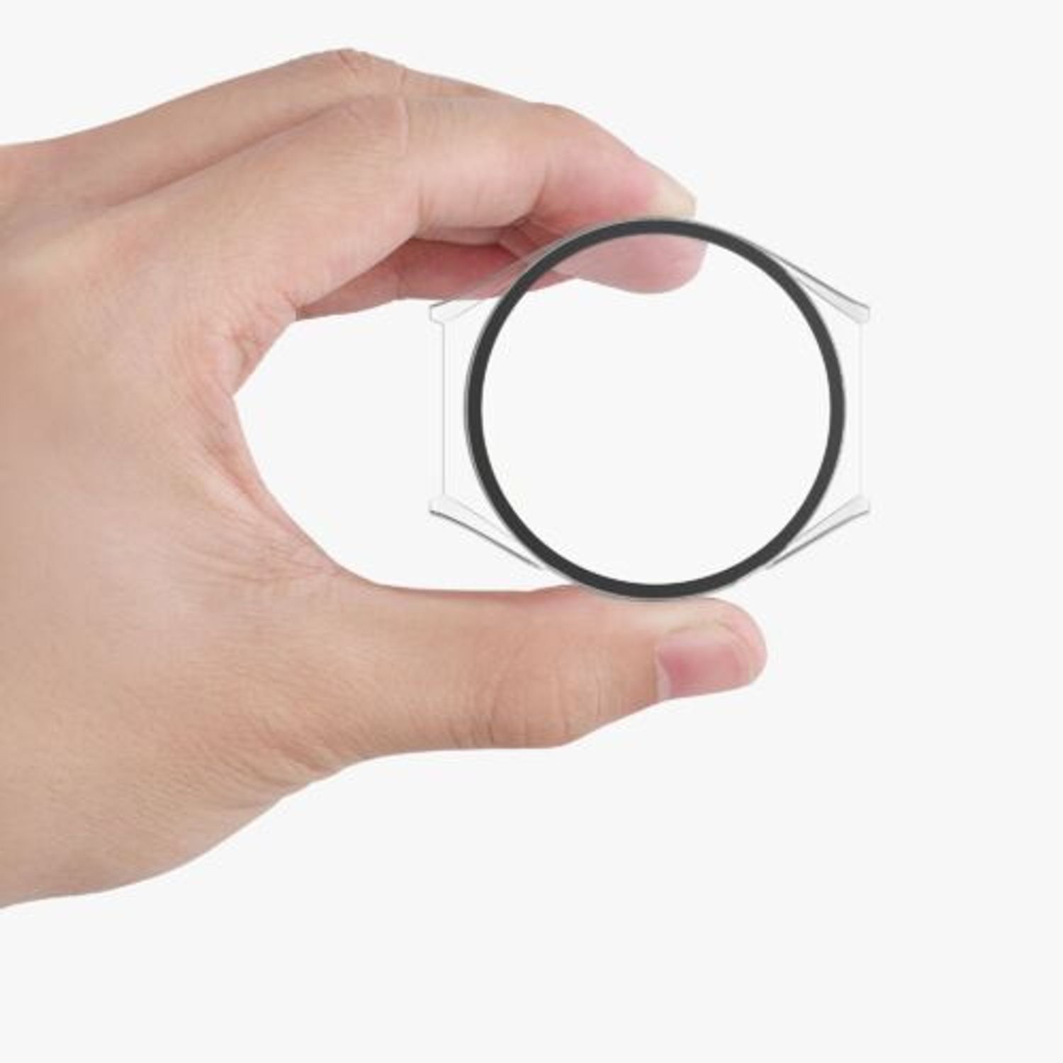 Set 2 huse pentru Xiaomi Watch S1, Kwmobile, Transparent, Plastic, 57779.02 fotografia produsului View 10 L