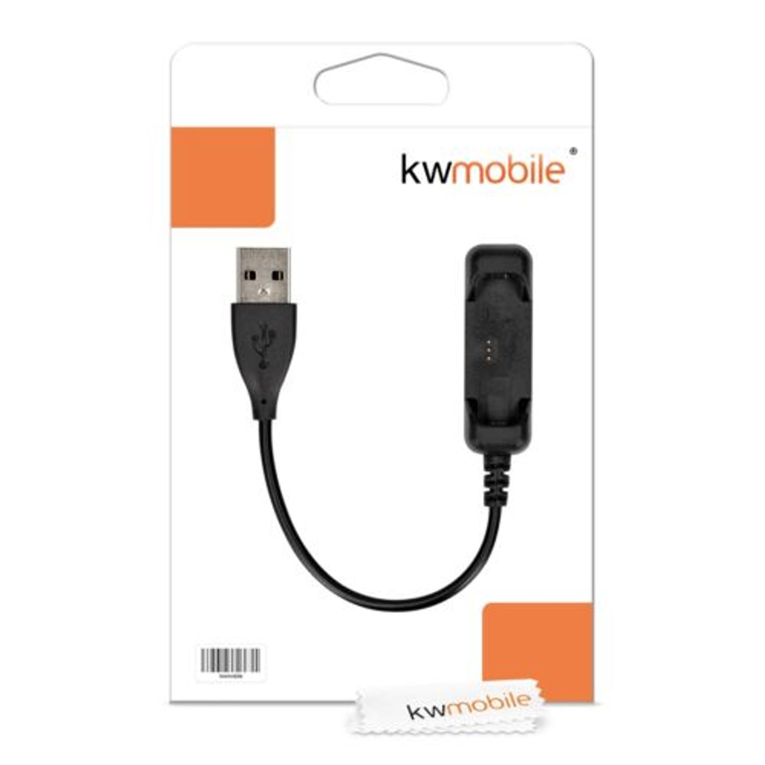Docking stand pentru Fitbit Flex 2, Kwmobile, Silicon, Negru, 39877.01 fotografia produsului View 4 L