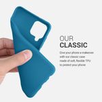 Husa pentru Samsung Galaxy A12, Silicon, Albastru, 54048.224 fotografia produsului View 4 S
