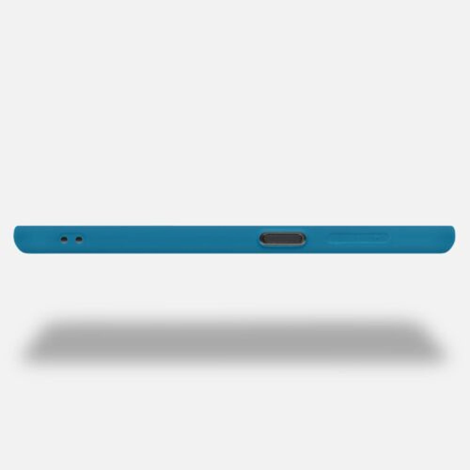 Husa pentru Samsung Galaxy A12, Silicon, Albastru, 54048.224 fotografia produsului View 5 L