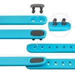 Set 3 Curele pentru Fitbit Flex 2, Kwmobile, Silicon, Multicolor, 39614.01 fotografia produsului View 8 S