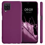 Husa pentru Samsung Galaxy A12, Silicon, Mov, 54048.197 fotografia produsului View 2 S