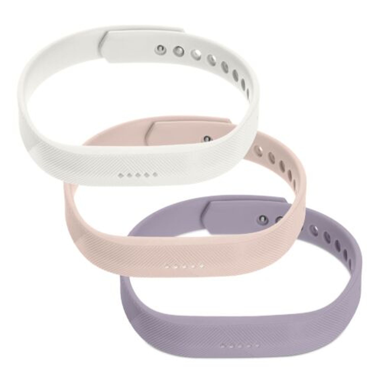 Set 3 Curele pentru Fitbit Flex 2, Kwmobile, Multicolor, Silicon, 39614.02 fotografia produsului View 2 L