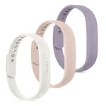 Set 3 Curele pentru Fitbit Flex 2, Kwmobile, Multicolor, Silicon, 39614.02 fotografia produsului