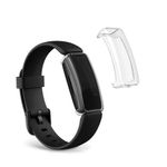 Set 2 Huse pentru Fitbit Inspire 2/Ace 3, Kwmobile, Transparent, Silicon, 53870.01 fotografia produsului View 2 S