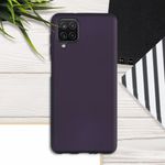 Husa pentru Samsung Galaxy A12, Silicon, Mov, 54052.115 fotografia produsului View 4 S