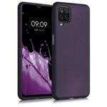 Husa pentru Samsung Galaxy A12, Silicon, Mov, 54052.115 fotografia produsului