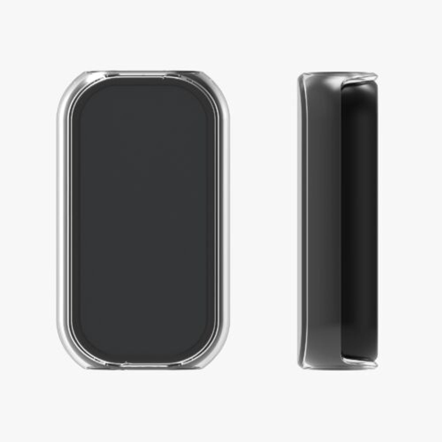 Set 2 Huse pentru Fitbit Luxe, Kwmobile, Transparent, Silicon, 55890.02 fotografia produsului View 7 L